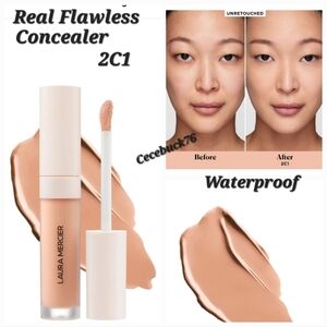 🌺Laura Mercier 2C1 Real Flawless Weightless Perfecting Serum Concealer